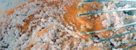 оладушки с начинкой. Шаг 2