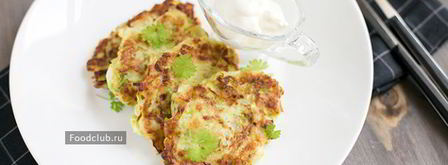 оладьи из кабачков с луком. Шаг 6