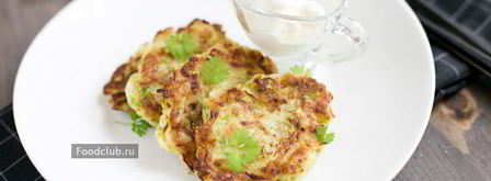 оладьи из кабачков с луком. Шаг 7