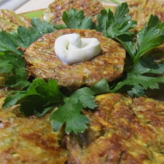 Рецепт оладий из кабачков в духовке