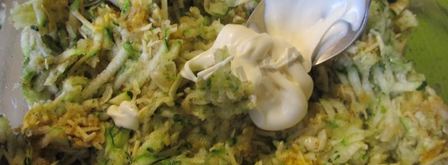 оладьи из кабачков в духовке. Шаг 7