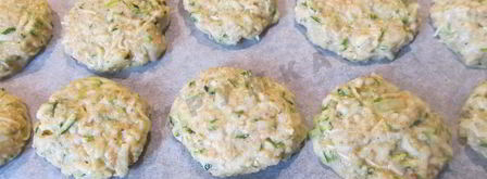 оладьи из кабачков в духовке. Шаг 8