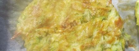 оладьи из кабачков в духовке. Шаг 9