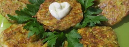 оладьи из кабачков в духовке. Шаг 10