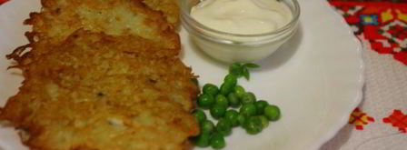 оладьи из картофеля и репы. Шаг 4