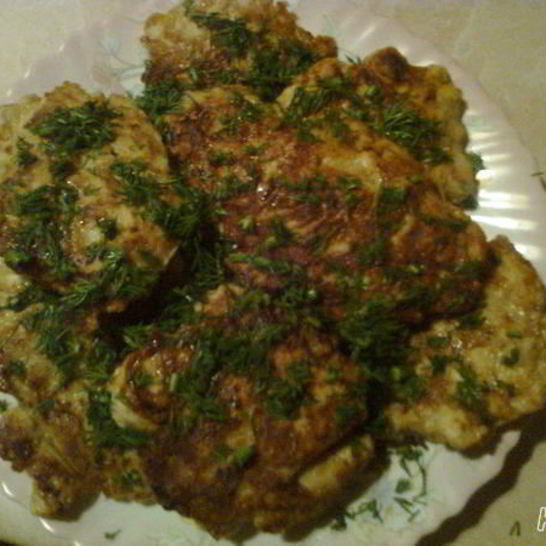 Рецепт оладий из куриной грудки