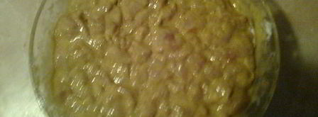 оладьи из куриной грудки. Шаг 2