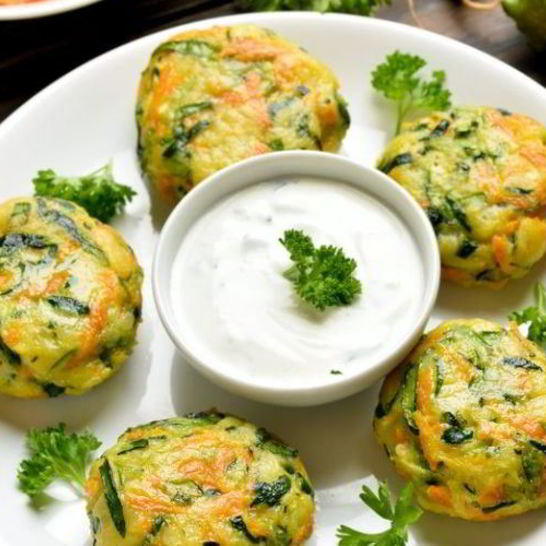 Рецепт оладий из молодых кабачков