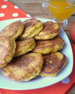 Оладьи из морковки