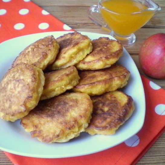 Рецепт оладий из морковки