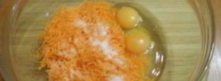 оладьи из морковки. Шаг 2