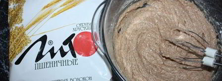 оладьи из отрубей с зеленью и творожной икрой. Шаг 7