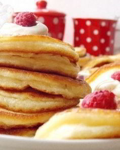 Оладьи на кефире с содой