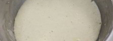 оладьи на молоке и дрожжах пышные. Шаг 5