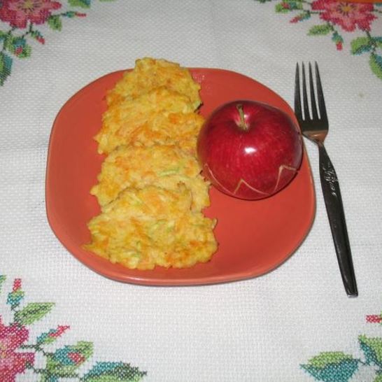 Рецепт оладий разноцветных