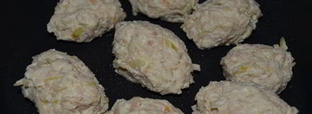 оладьи с яблоком и творогом. Шаг 5