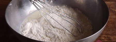 оладьи с яблоком. Шаг 3