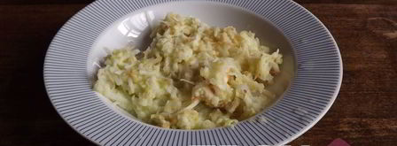 оладьи с яблоком. Шаг 4