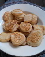 Пышные оладьи на кефире