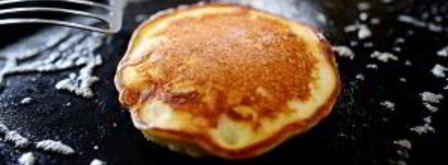 пышные оладьи на сметане. Шаг 9