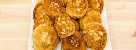 пышные оладьи на теплом кефире. Шаг 11