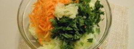 самые вкусные оладьи из кабачков. Шаг 3