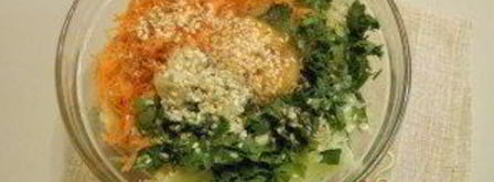 самые вкусные оладьи из кабачков. Шаг 4