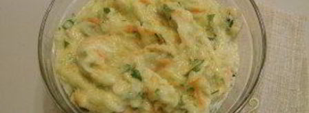 самые вкусные оладьи из кабачков. Шаг 5