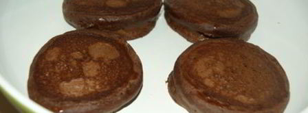 шоколадные оладушки. Шаг 8