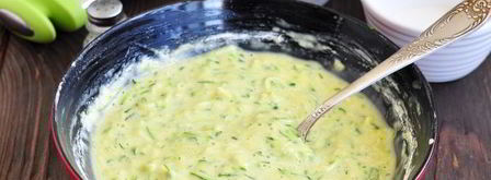 сладкие оладьи из кабачков. Шаг 5