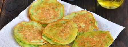 сладкие оладьи из кабачков. Шаг 7