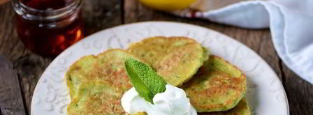 сладкие оладьи из кабачков. Шаг 8