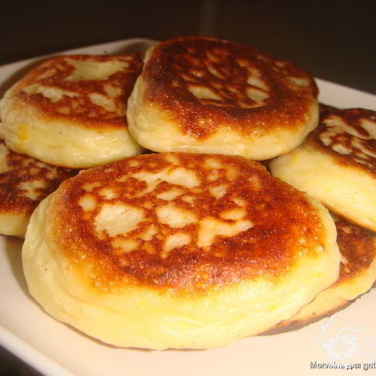 Рецепт творожно-апельсиновых оладушки