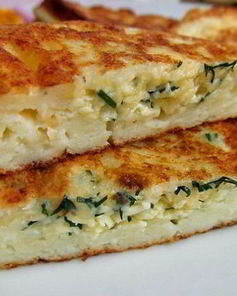 Творожные оладьи Хачапури с сыром