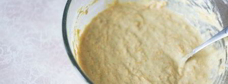 тыквенные оладьи на кефире и овсяной муке. Шаг 2