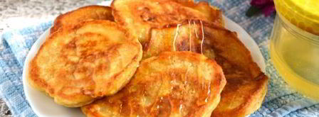 тыквенные оладьи с яблоками. Шаг 9