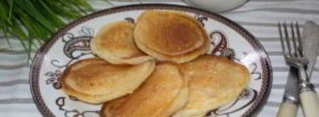 вкусные оладьи на кефире. Шаг 5