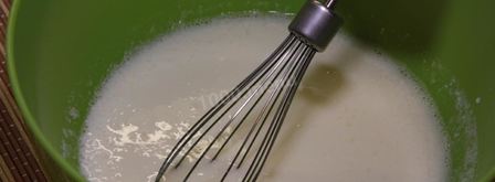 воздушные оладьи на кефире очень пышные. Шаг 4