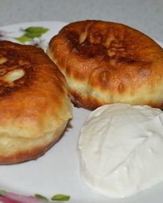 Юличкины оладьи на кефире