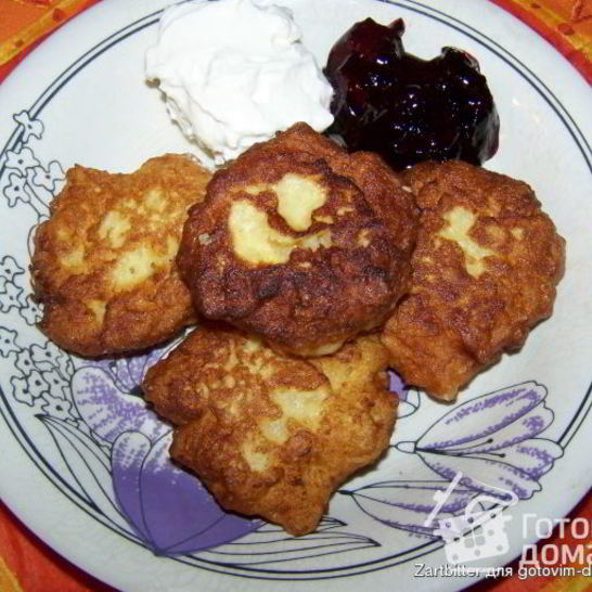 Рецепт заварных оладушек