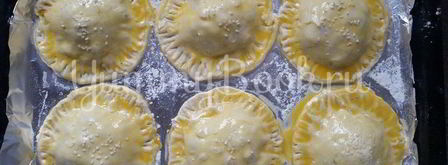 панама-мама, слойки из слоеного теста. Шаг 13