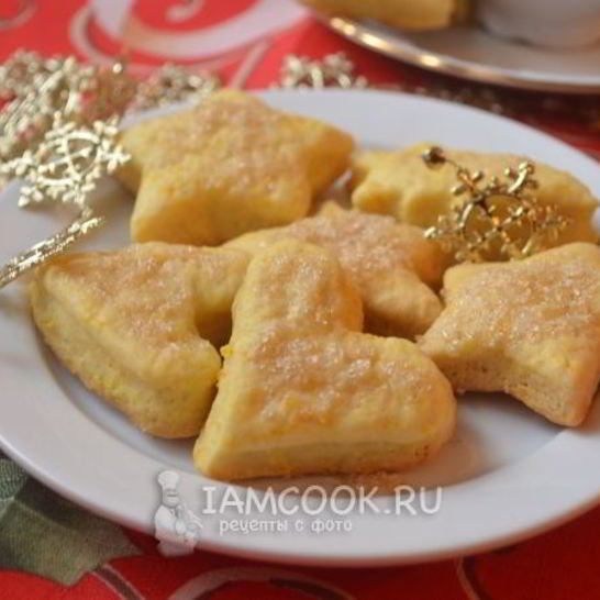 Рецепт апельсинового печенья