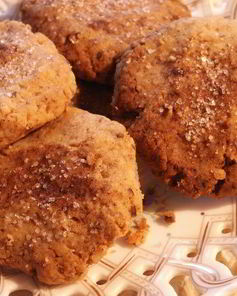 Ароматное печенье с грецкими орехами и корицей