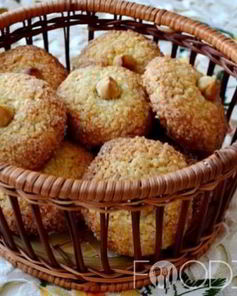 Банановое печенье на сухом молоке