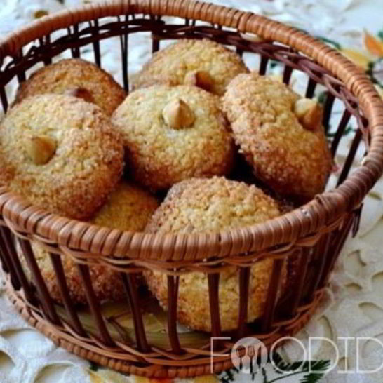 Рецепт бананового печенья на сухом молоке