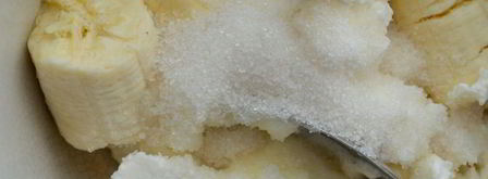 банановый десерт с песочным печеньем. Шаг 2