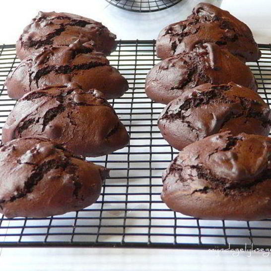 Рецепт большого шоколадного печенья