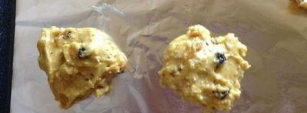 быстрое бисквитное печенье на киселе. Шаг 4