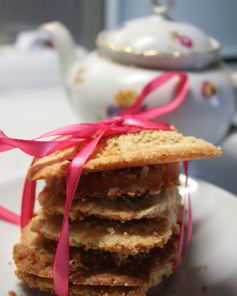 Домашнее ванильно-ореховое печенье