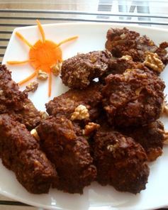 Морковное печенье